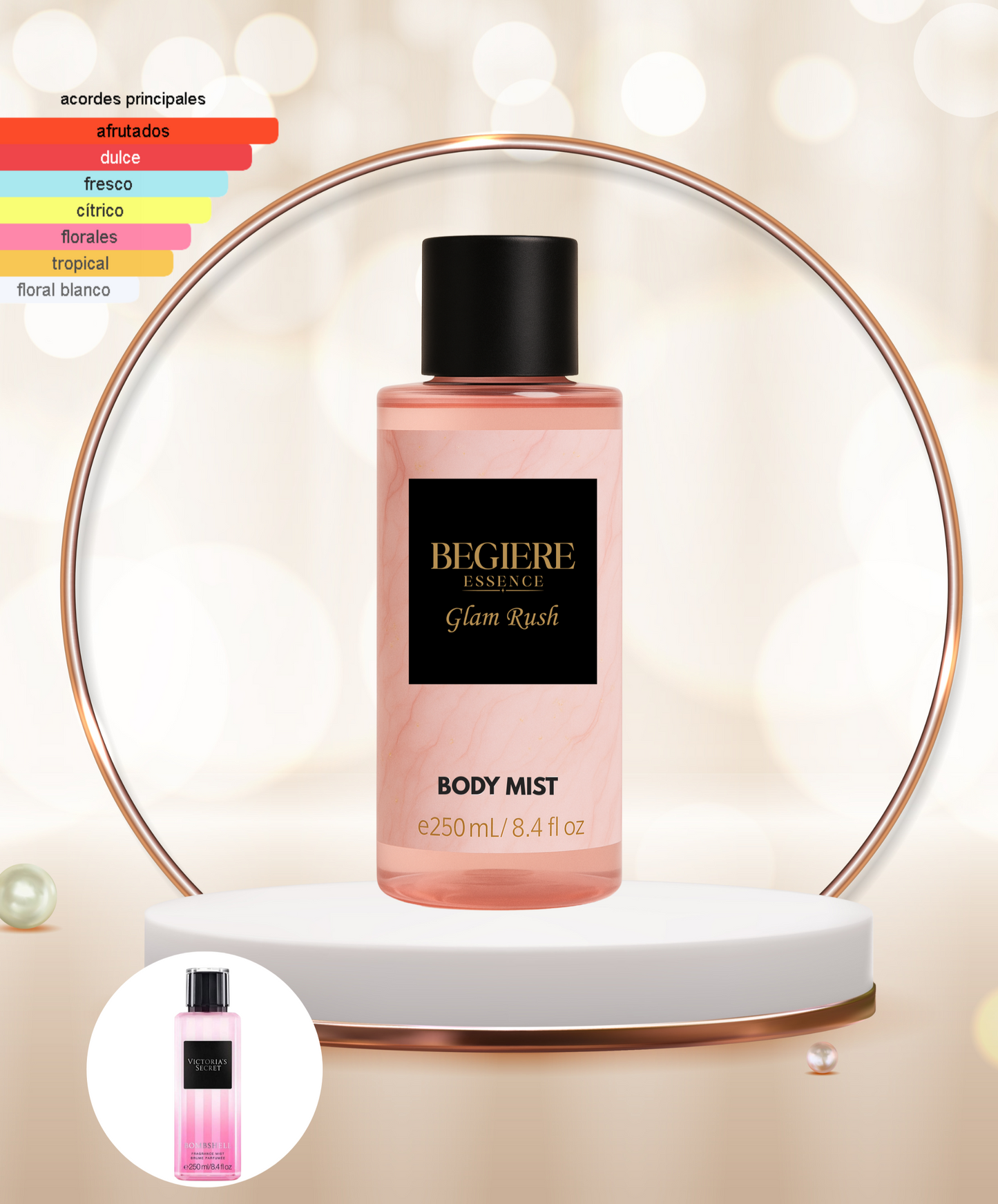 Glam Rush – Splash Corporal de Larga Duración | Inspirado en Bombshell (VS)