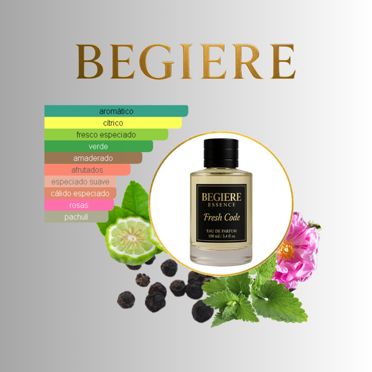 Fresh Code – Perfume Masculino de Larga Duración | Inspirado en Lacoste Essential (Lacoste)