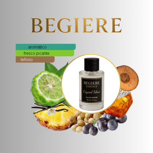 Crystal Silver – Perfume Nicho Unisex de Larga Duración | Inspirado en Gentle Fluidity Silver (MFK)