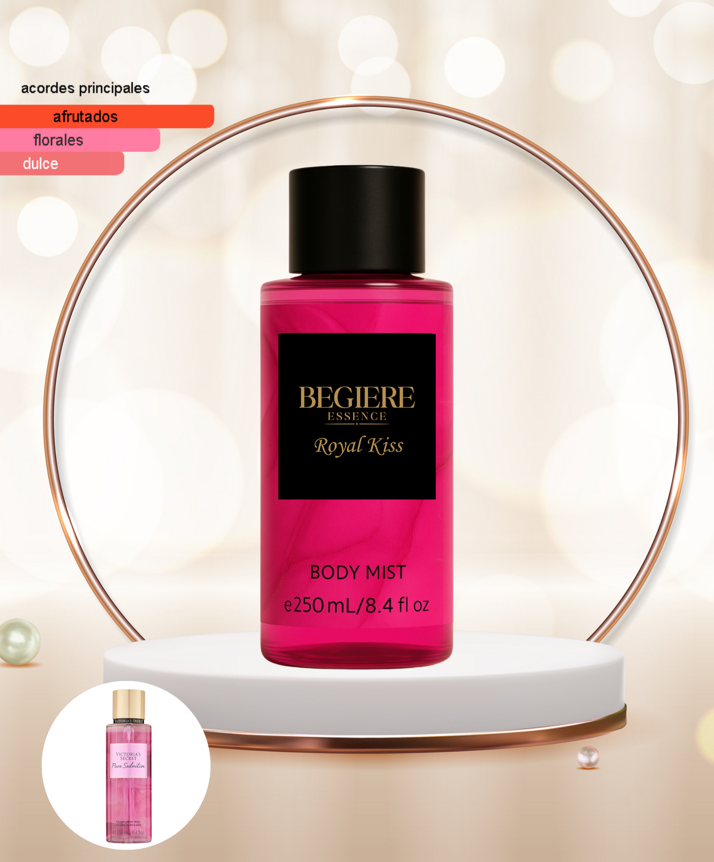 Royal Kiss – Splash Corporal de Larga Duración | Inspirado en Pure Seduction (VS)