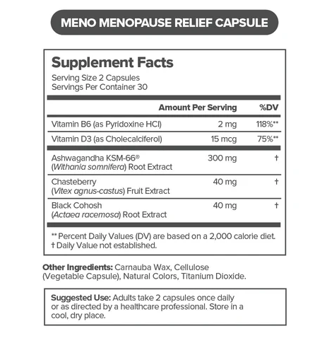 COMBO X2 Uro Probiotics + Meno 60 cápsulas (2 Frascos)