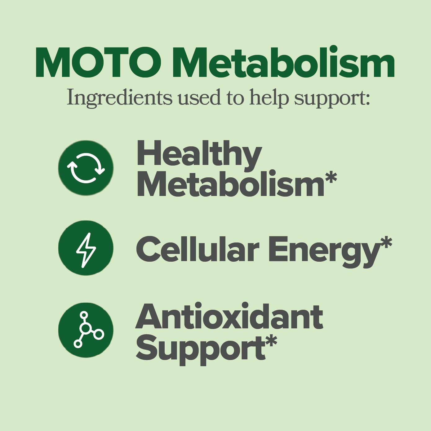 O Positiv Moto Women's Metabolism Support - Energía, frenar los antojos, metabolismo saludable, cápsulas veganas, 60 cápsulas ( 1 Frasco )