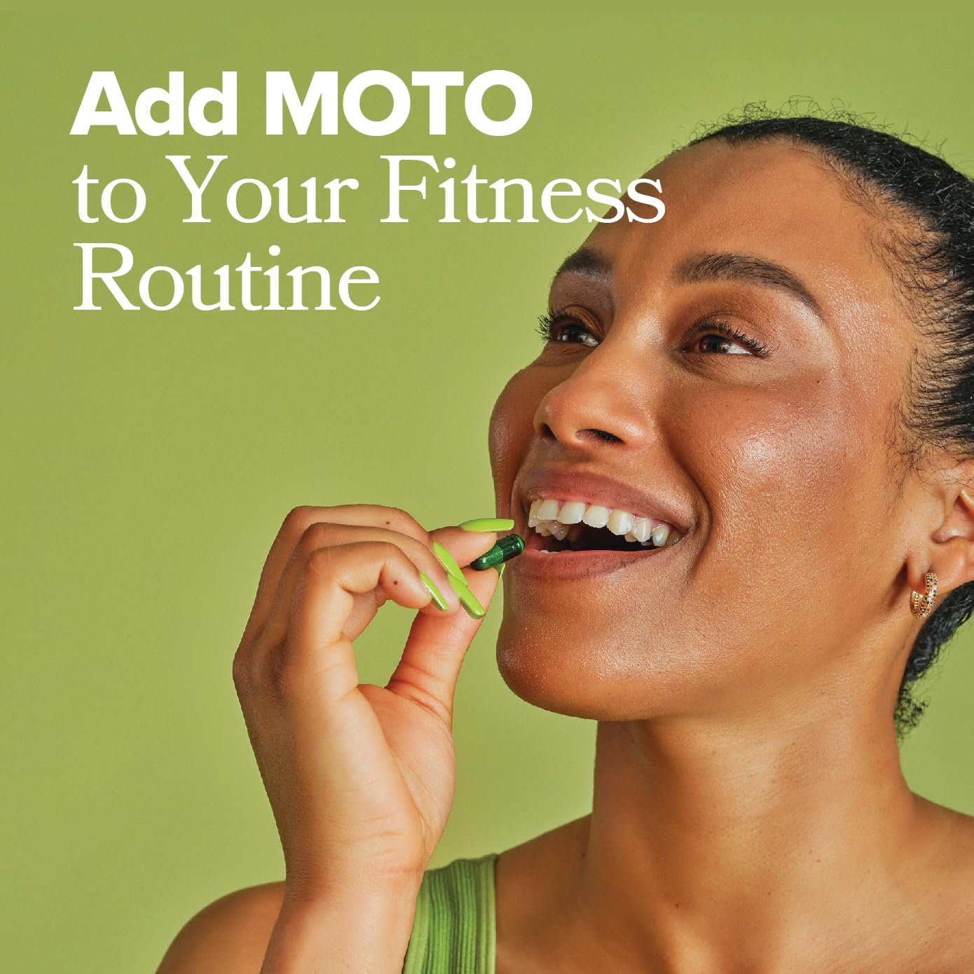 O Positiv Moto Women's Metabolism Support - Energía, frenar los antojos, metabolismo saludable, cápsulas veganas, 60 cápsulas ( 1 Frasco )