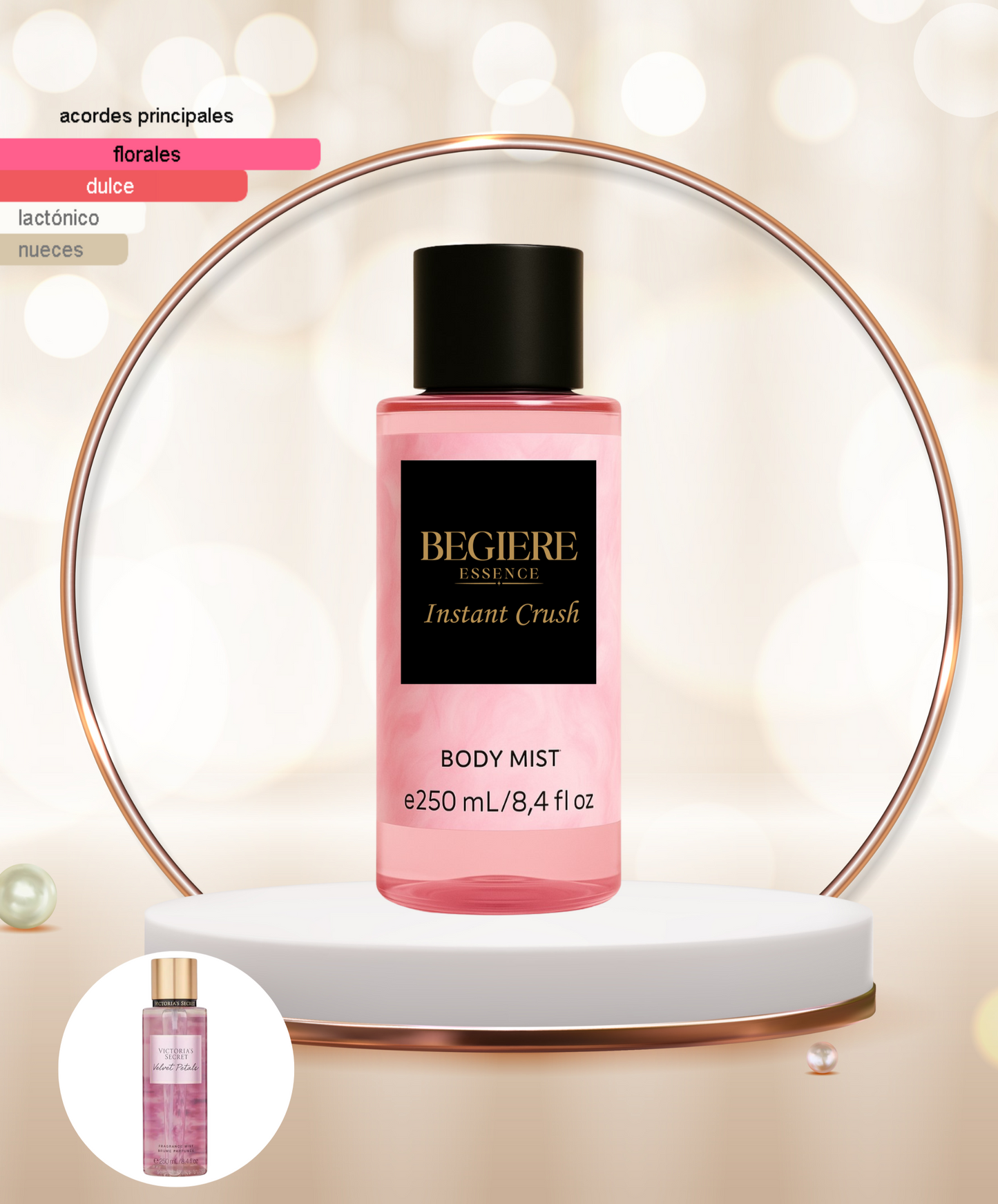 Instant Crush – Splash Corporal de Larga Duración | Inspirado en Velvet Petals (VS)
