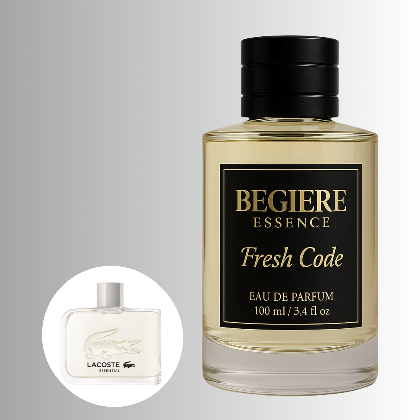 Fresh Code – Perfume Masculino de Larga Duración | Inspirado en Lacoste Essential (Lacoste)