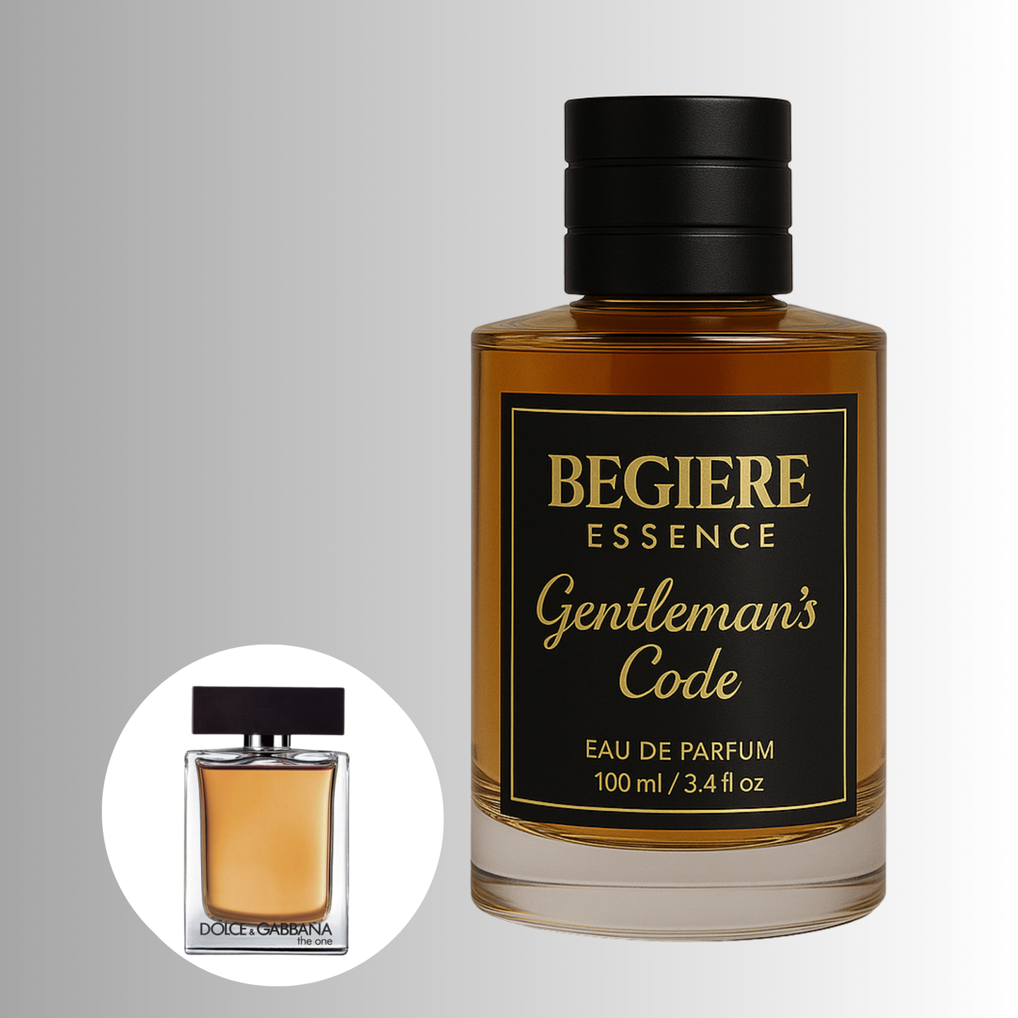 Gentleman's Code – Perfume Masculino de Larga Duración | Inspirado en The One (Dolce & Gabbana)