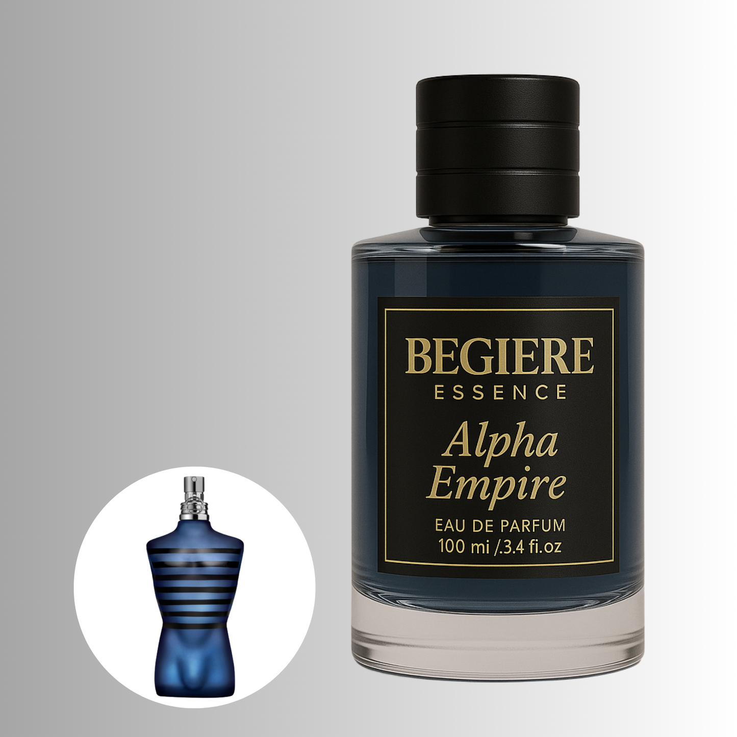 Alpha Empire – Perfume Masculino de Larga Duración | Inspirado en Ultra Male (Jean Paul Gaultier)