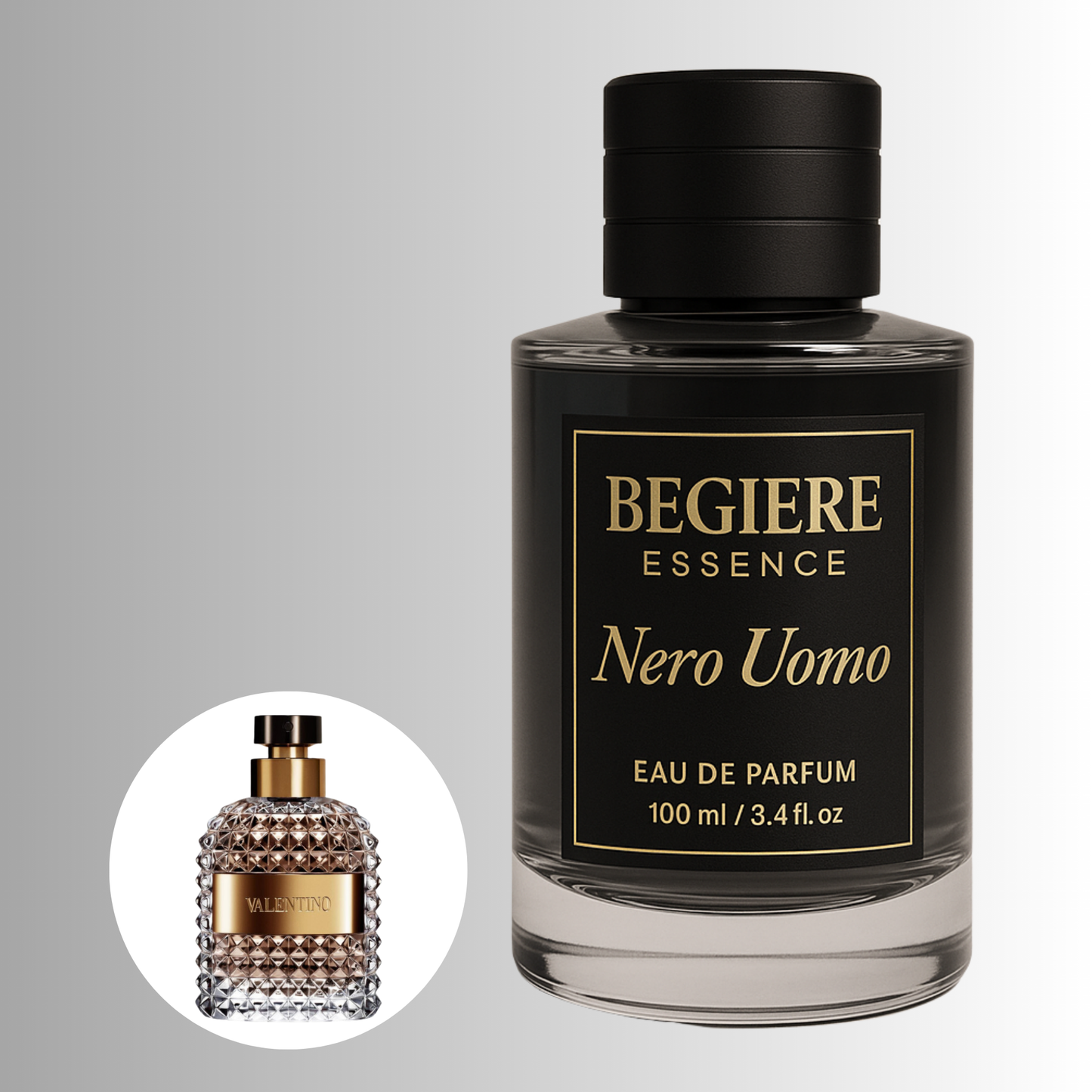 Nero Uomo – Perfume Masculino de Larga Duración | Inspirado en Valentino Uomo