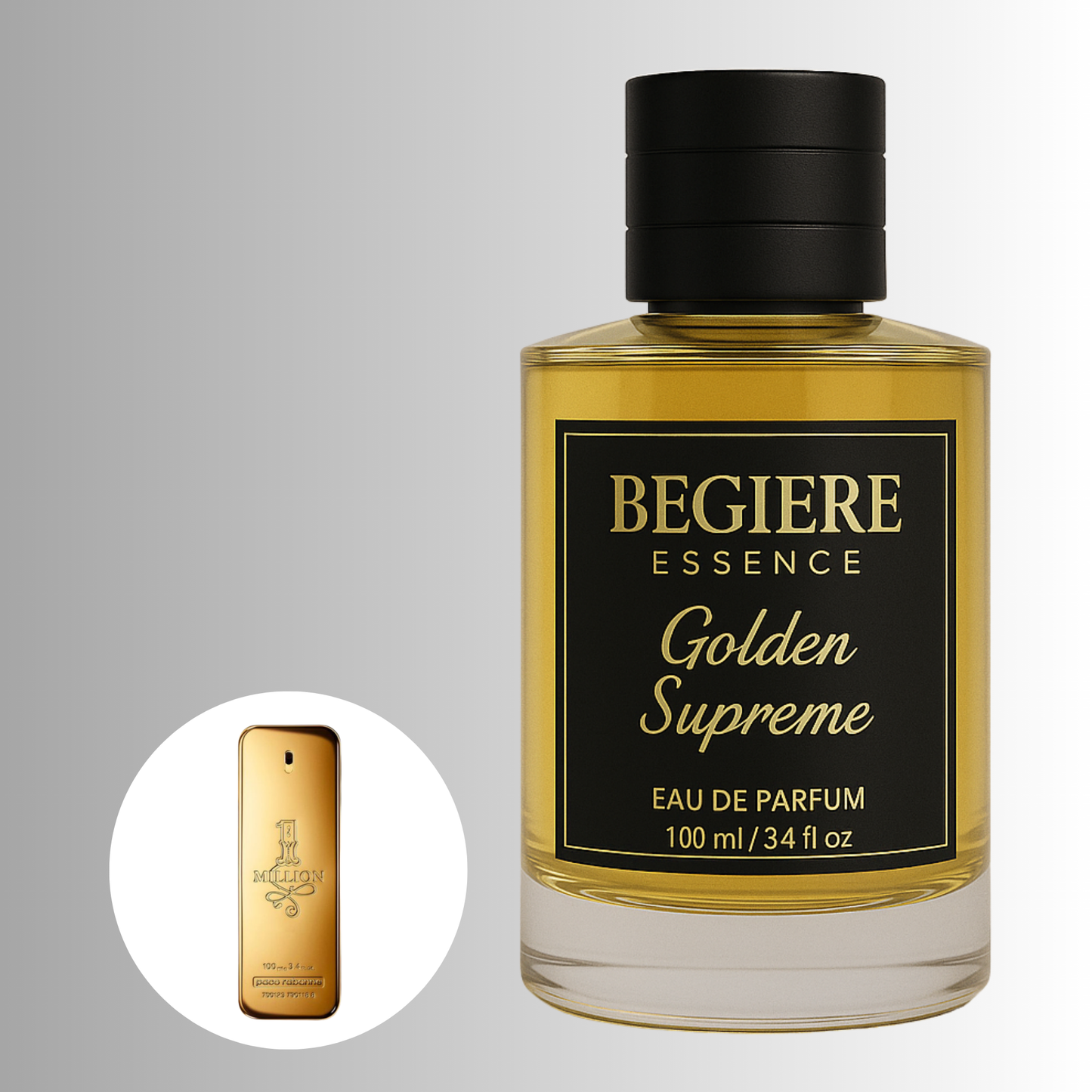 Golden Supreme – Perfume Masculino de Larga Duración | Inspirado en One Million (Paco Rabanne)