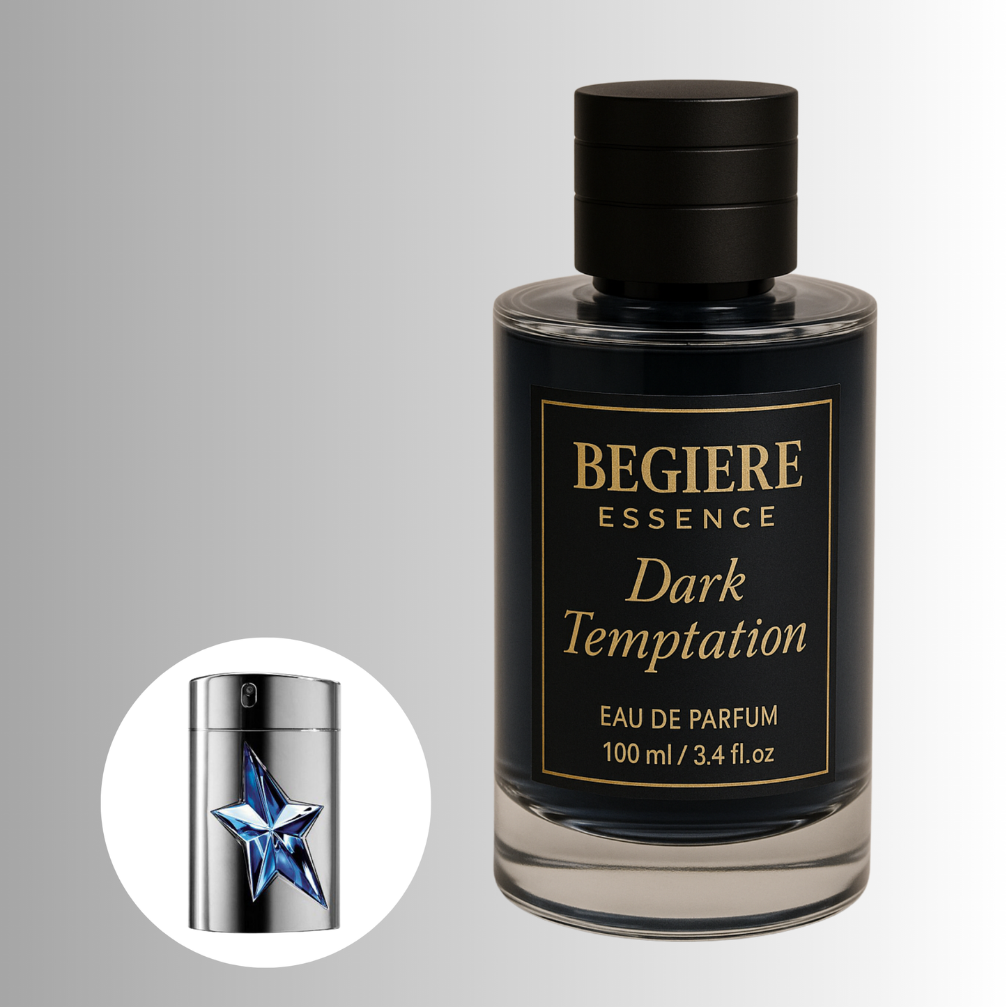 Dark Temptation – Perfume Masculino de Larga Duración | Inspirado en Angel Men (Mugler)