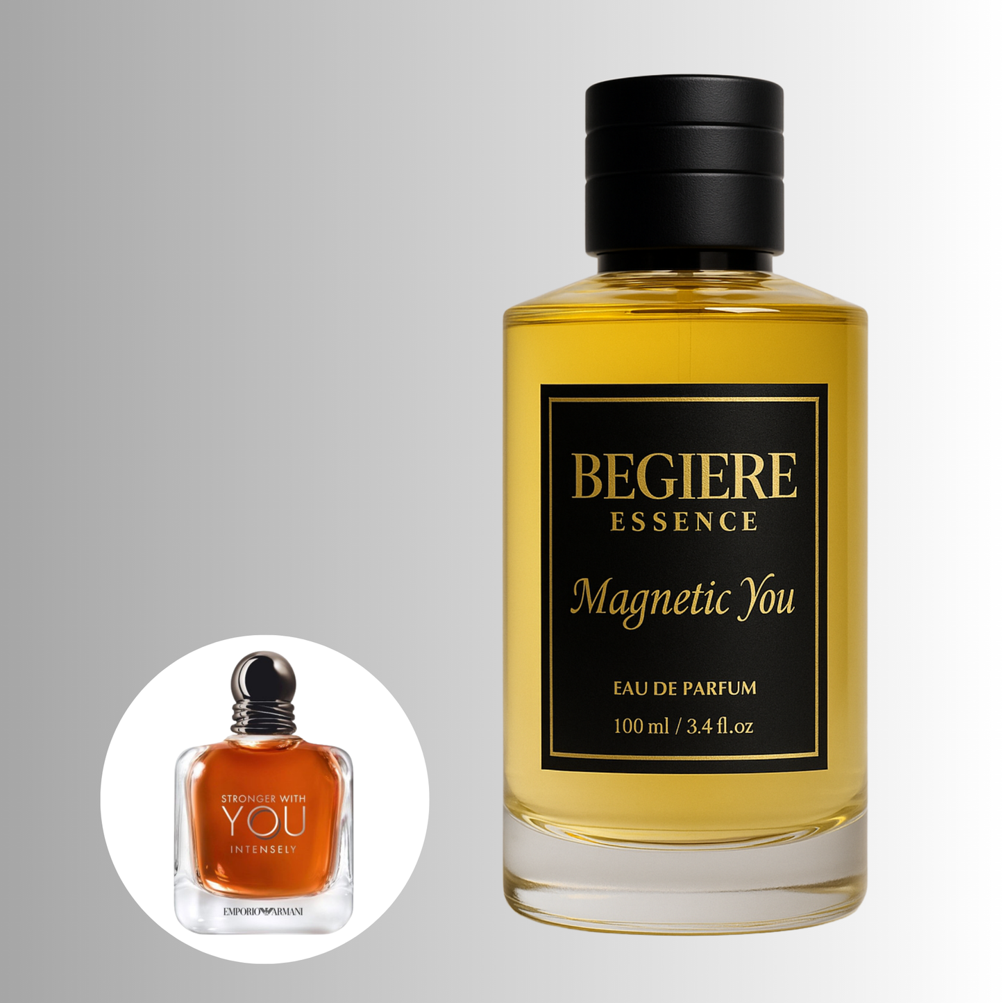 Magnetic You – Perfume Masculino de Larga Duración | Inspirado en Stronger With You Intensely (Armani)