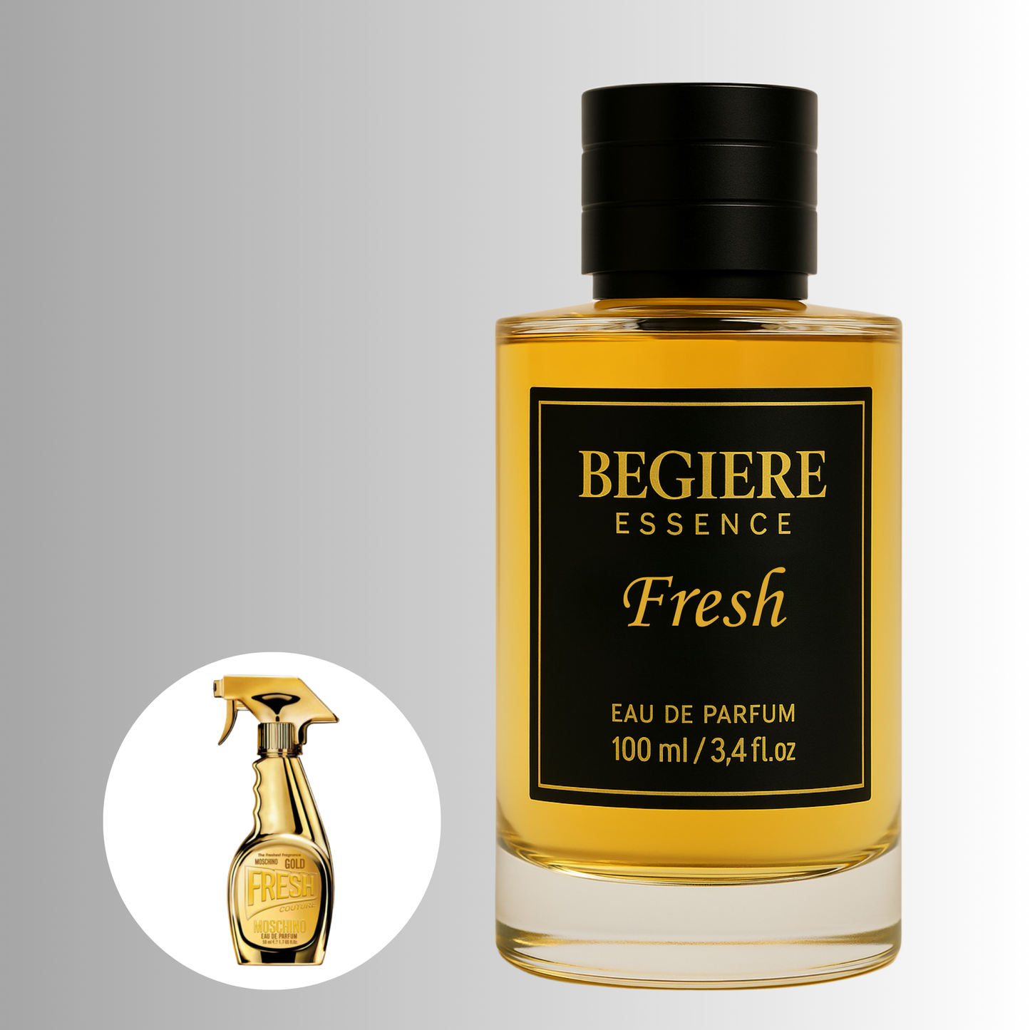 Fresh – Perfume Femenino de Larga Duración | Inspirado en Gold Fresh Couture de Moschino