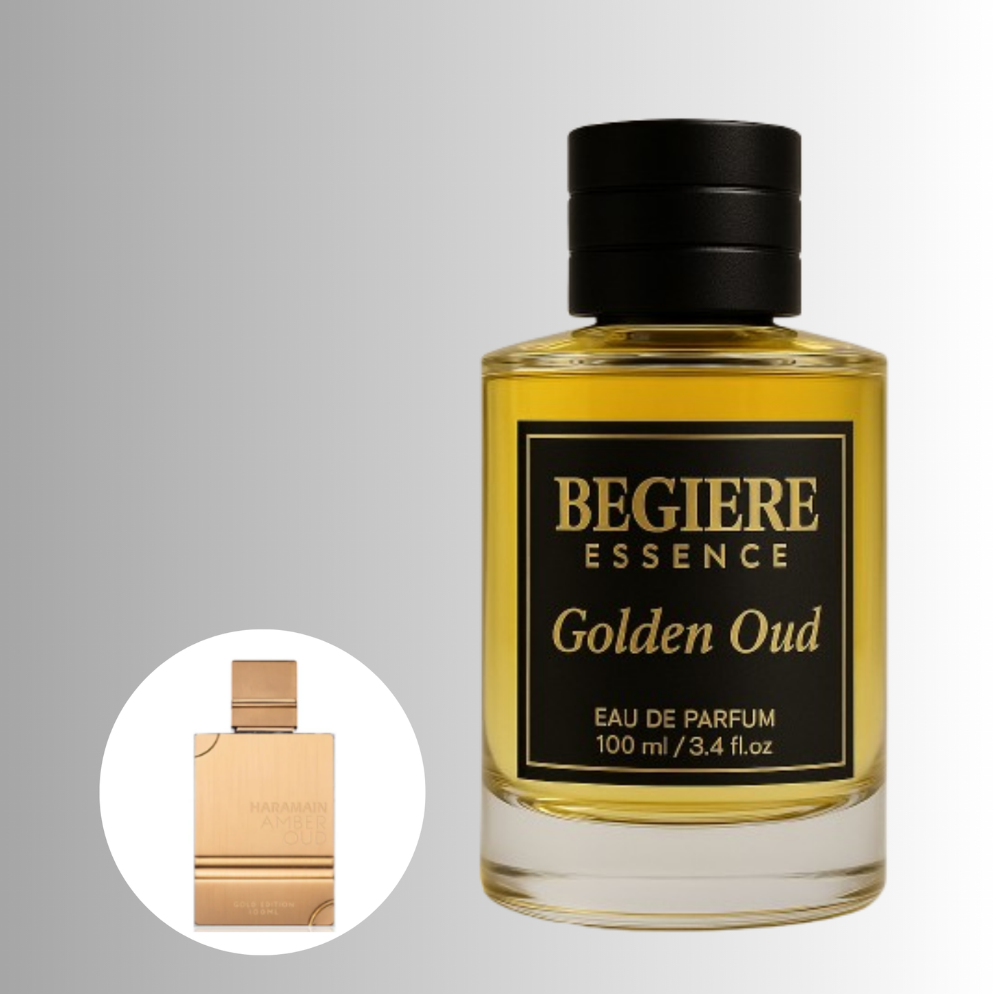 Golden Oud – Perfume Oriental Unisex de Larga Duración | Inspirado en Amber Oud Gold de Al Haramain