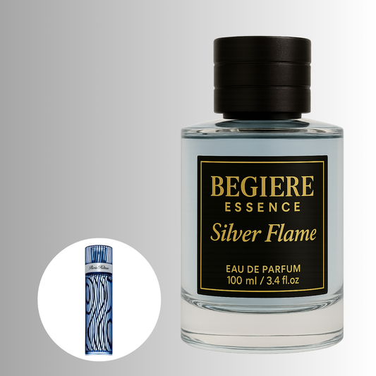 Silver Flame – Perfume Masculino de Larga Duración | Inspirado en Paris Hilton for Men
