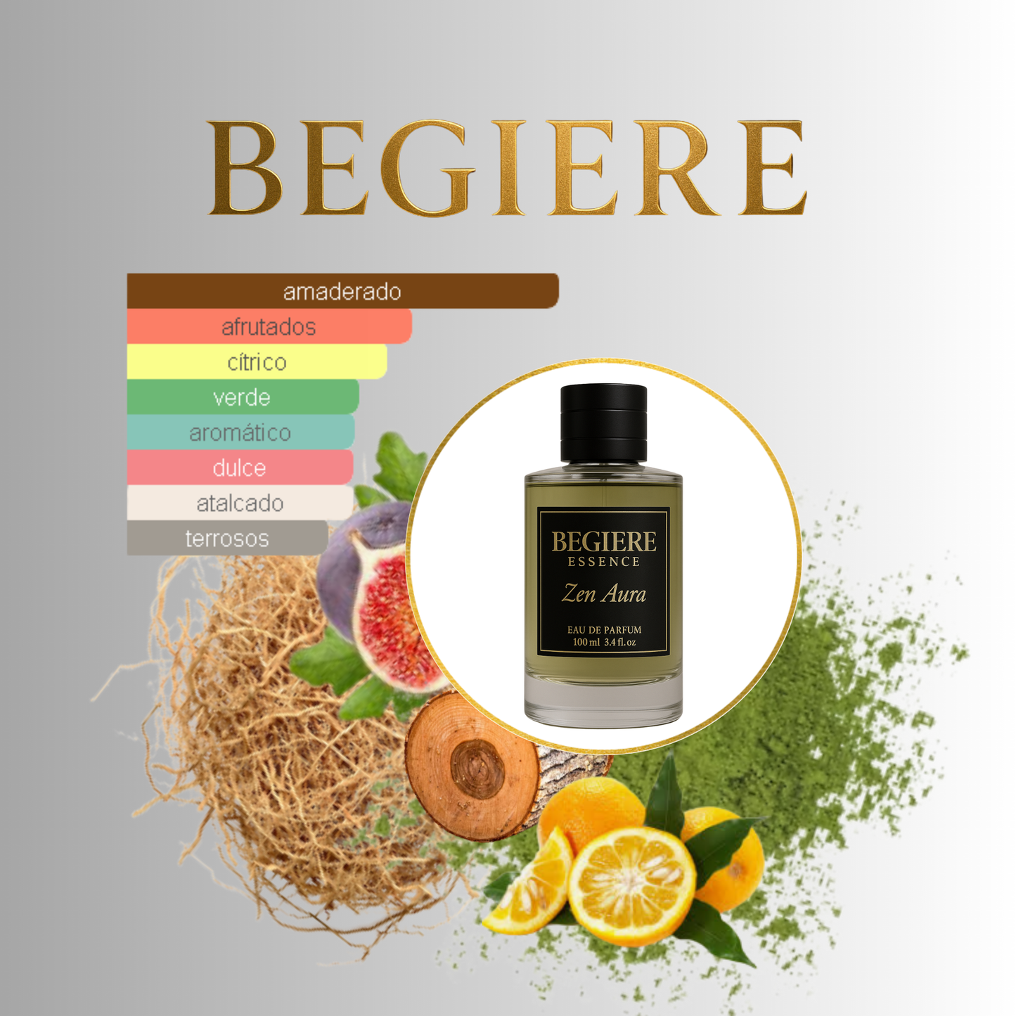 Zen Aura – Perfume Nicho Unisex de Larga Duración | Inspirado en The Matcha 26 (Le Labo)