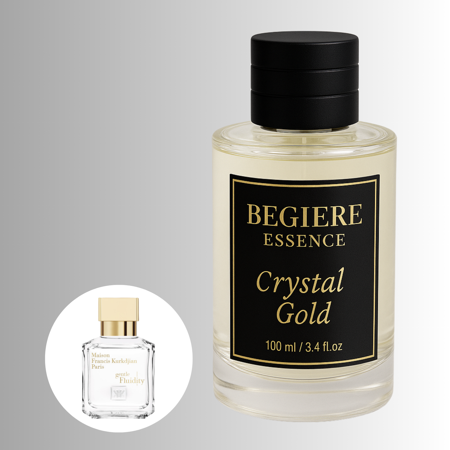 Crystal Gold – Perfume Nicho Unisex de Larga Duración | Inspirado en Gentle Fluidity Gold (MFK)