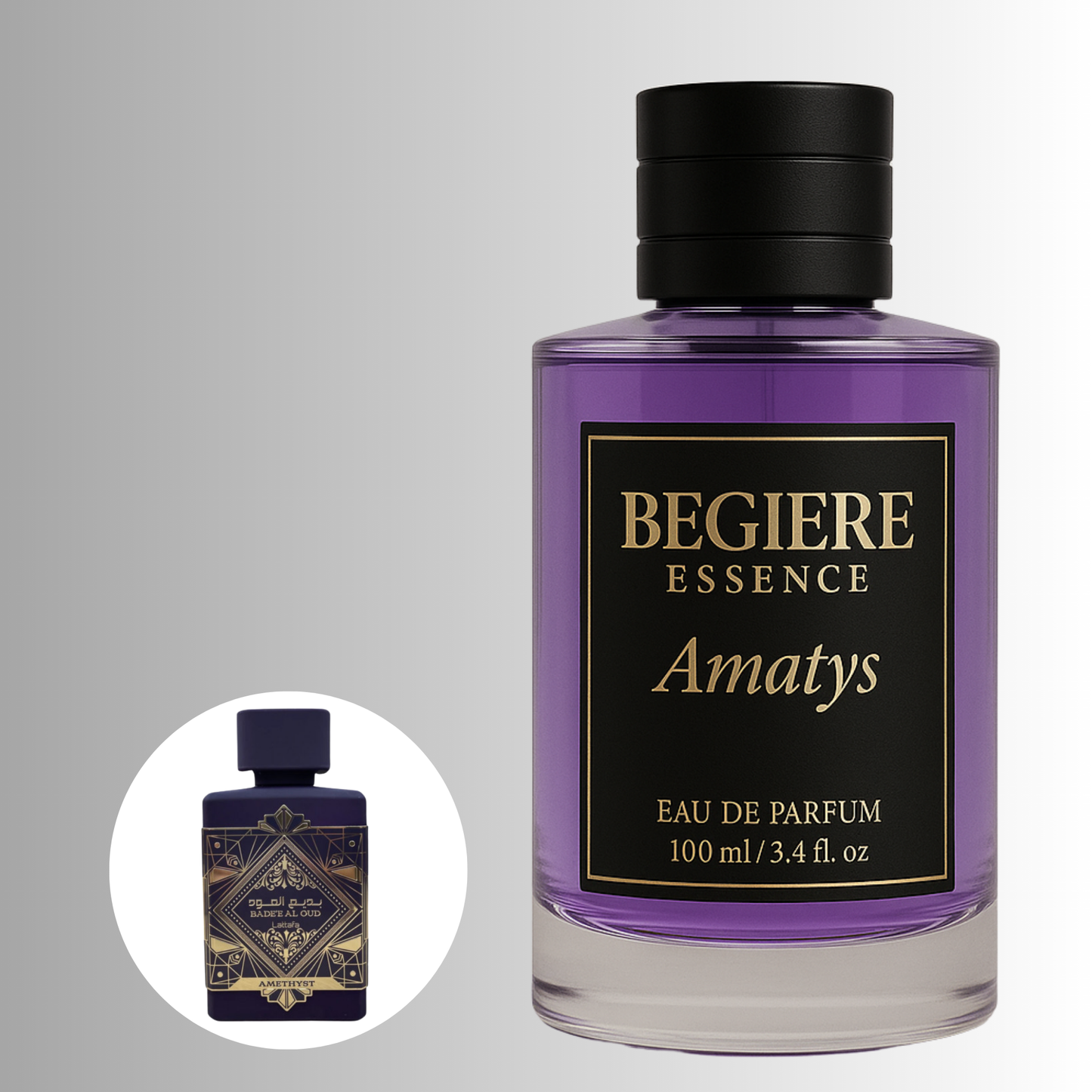 Amatys – Perfume Nicho Unisex de Larga Duración | Inspirado en Ametyst (Lattafa)
