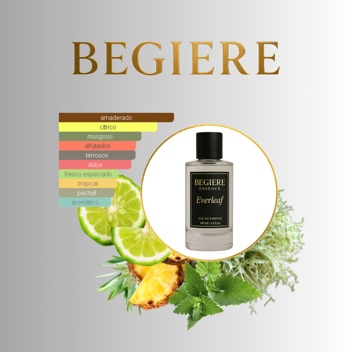 Everleaf – Perfume Nicho Unisex de Larga Duración | Inspirado en Hacivat de Nishane