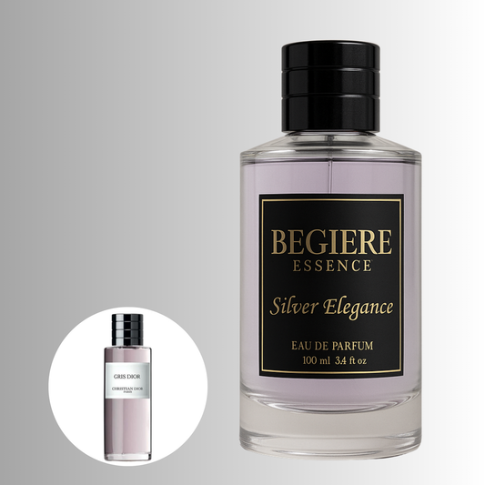 Silver Elegance – Perfume Nicho Unisex de Larga Duración | Inspirado en Gris (Dior)