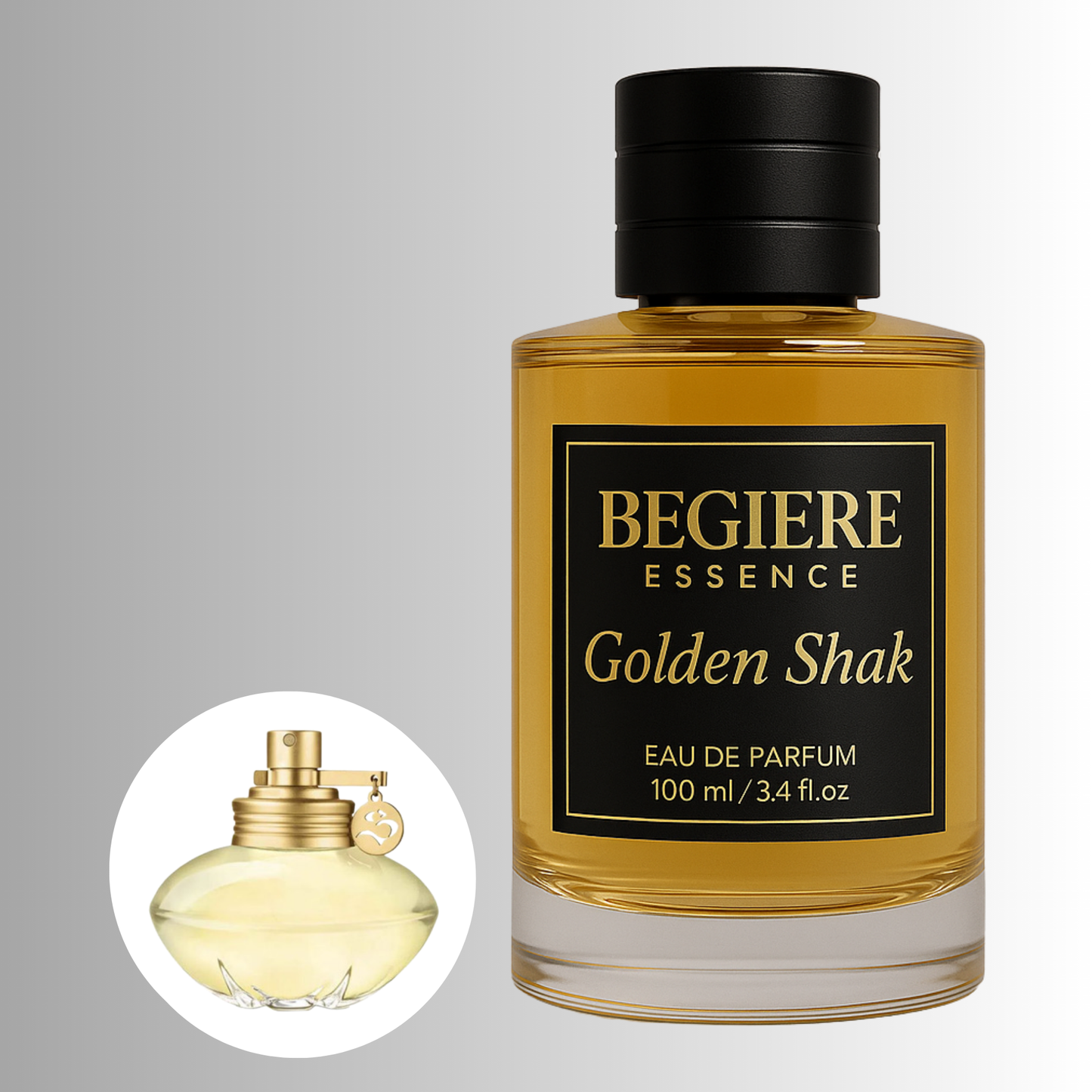 Golden Shak – Perfume Femenino de Larga Duración | Inspirado en S by Shakira