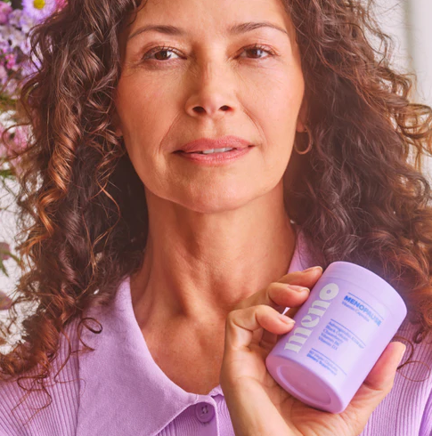 O Positiv MENO Vitaminas para la menopausia – Suplemento de menopausia sin hormonas para mujeres – Cohosh negro y Ashwagandha KSM-66 – Ayuda a aliviar los sofocos, sudores nocturnos, cambios de humor, 60 cápsulas  (1 Frasco)